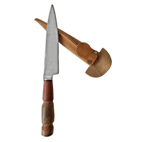 Cuchillo artesanal 14 CM I acero al carbono - Imagen 10