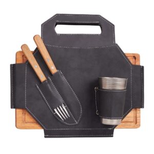 Set de asado rectangular valijita