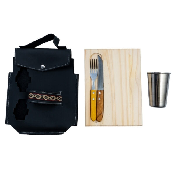 Set de asado rectangular cruz - Imagen 4