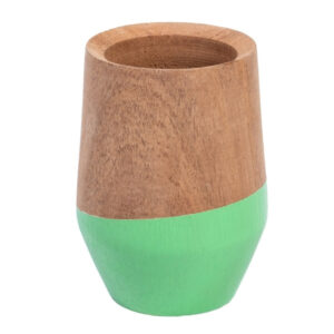 Mate de algarrobo "V"