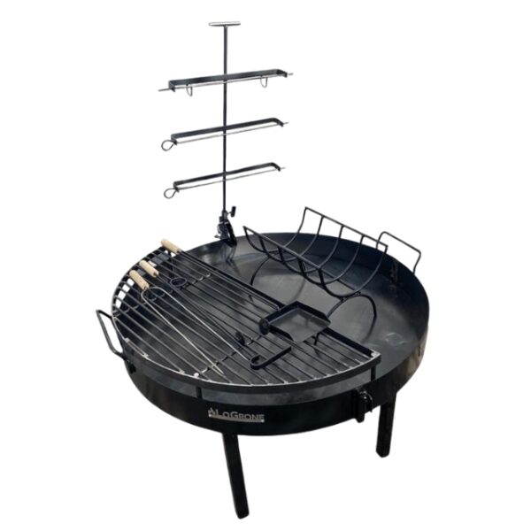 Fogonero Barbacoa con kit parrillero - Imagen 2