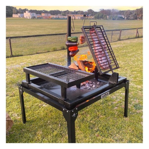 Barbacoa de exterior con múltiples accesorios - Imagen 11