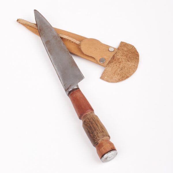 Cuchillo artesanal 14 CM I acero al carbono - Imagen 13