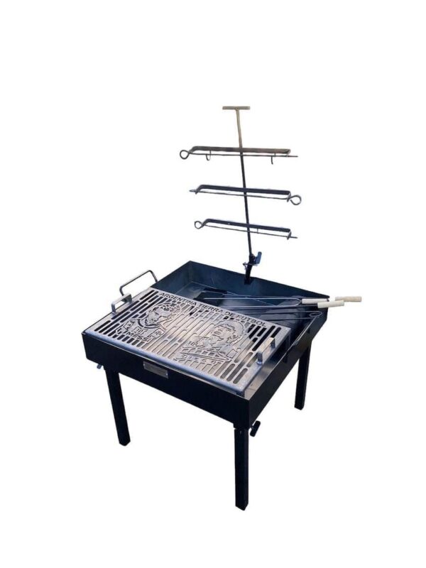 Fogonero Barbacoa 75x75 cm - Gallina - Imagen 5