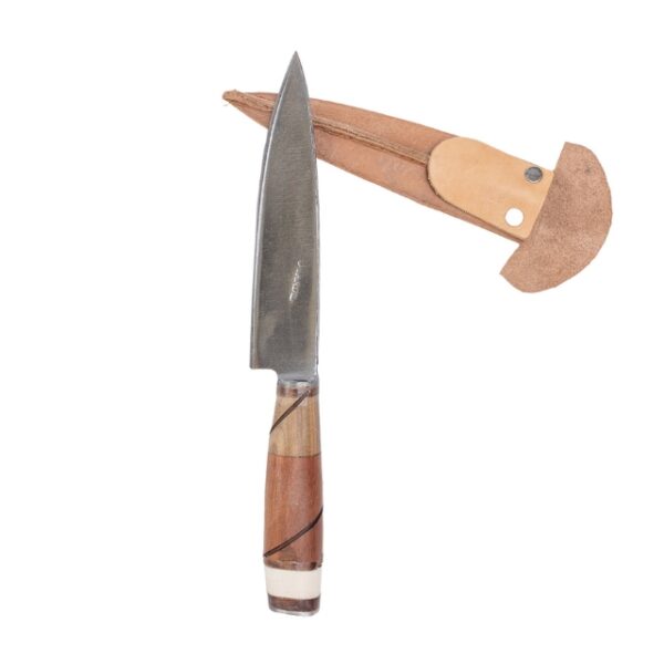 Cuchillo artesanal acero al carbono 14 CM III - Imagen 10