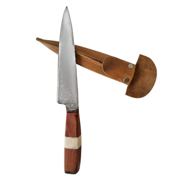 Cuchillo artesanal 14 CM I acero al carbono - Imagen 11