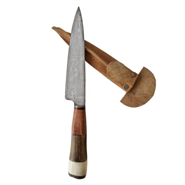 Cuchillo artesanal 14 CM I acero al carbono - Imagen 12